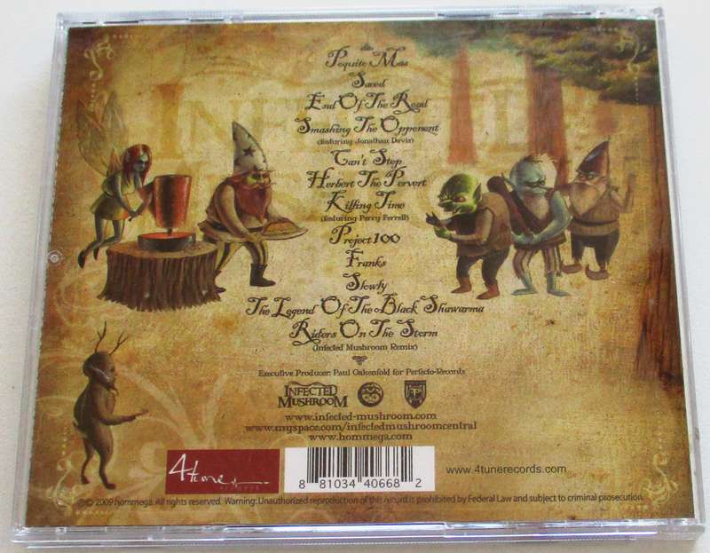 INFECTED MUSHROOM Legend of the Black Sharma CD [msr]