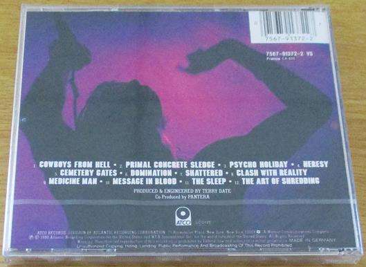 PANTERA Cowboys from Hell CD