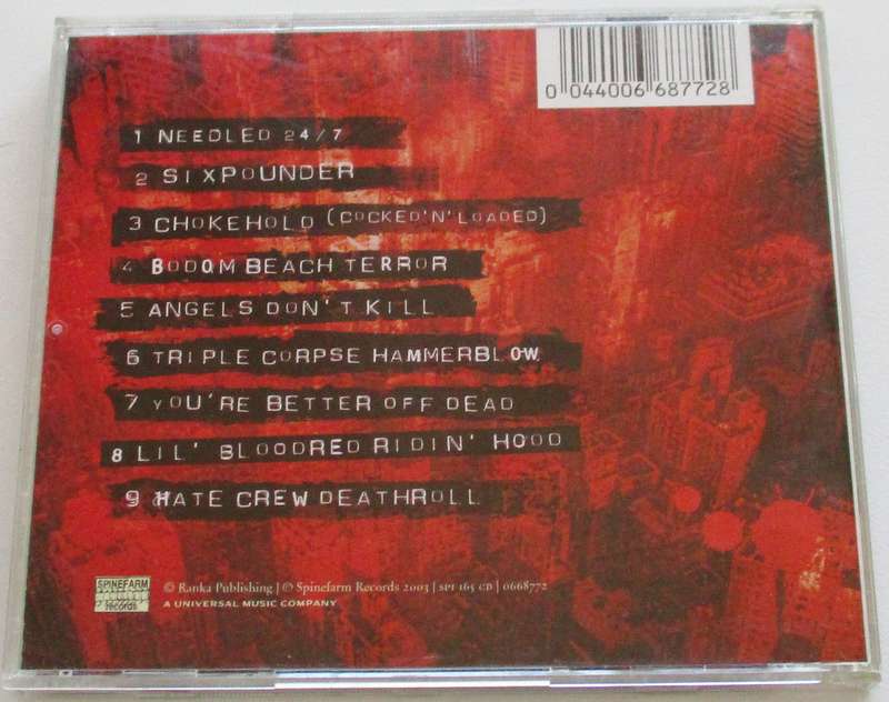 CHILDREN OF BODOM Hate Crew Deathroll CD