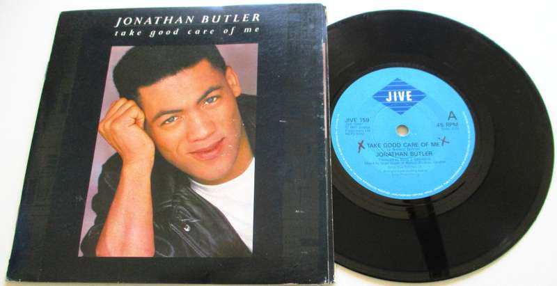 JONATHAN BUTLER Take Good Care of Me gatefold 7` Single VINYL Record