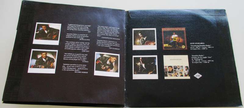 JONATHAN BUTLER Take Good Care of Me gatefold 7` Single VINYL Record