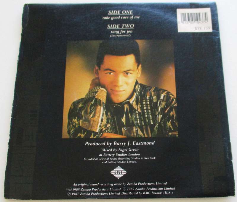 JONATHAN BUTLER Take Good Care of Me gatefold 7` Single VINYL Record