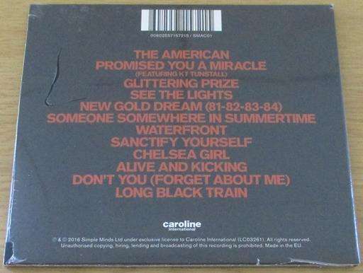 SIMPLE MINDS Acoustic CD