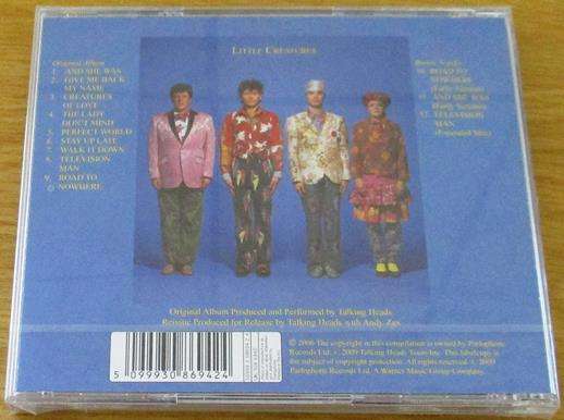 TALKING HEADS Little Creatures with Bonus Tracks CD