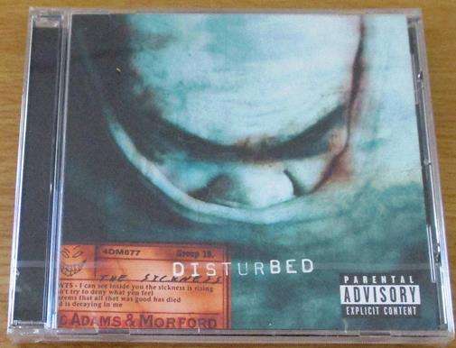 DISTURBED The Sickness with Bonus Tracks CD