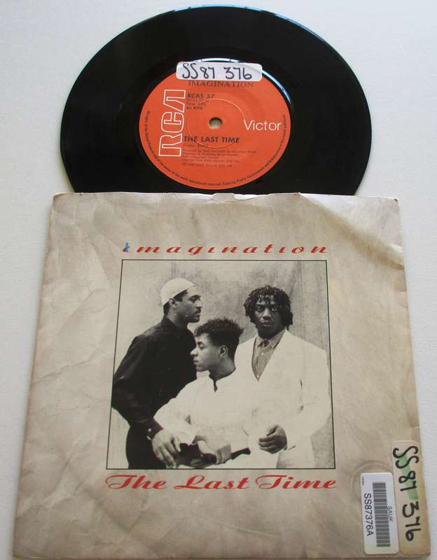 IMAGINATION The Last Time 7` Single VINYL Record