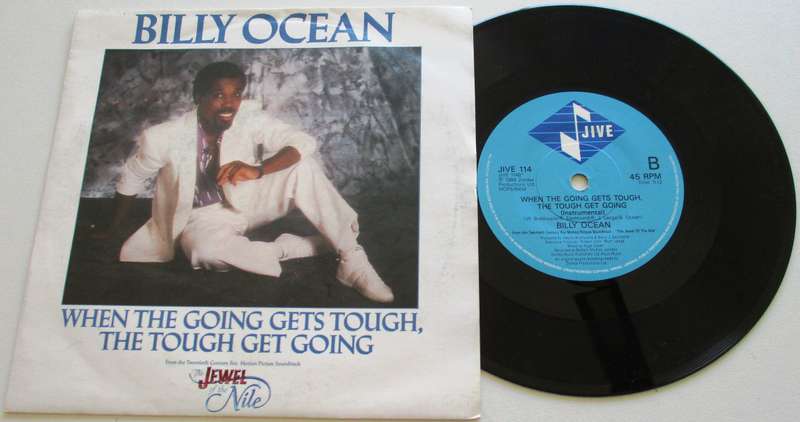 BILLY OCEAN When the Going gets Tough 7` Single VINYL Record