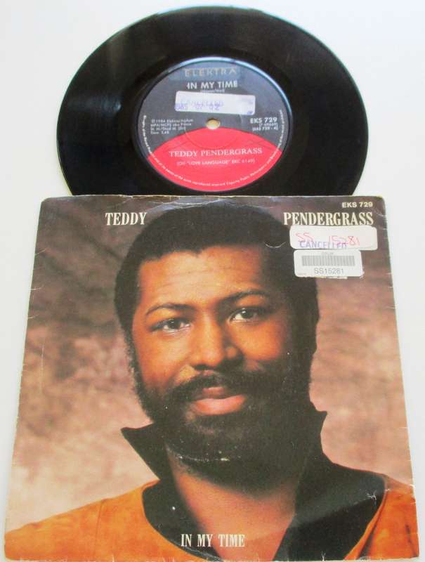 TEDDY PENDERGRASS In My Time 7` Single VINYL Record