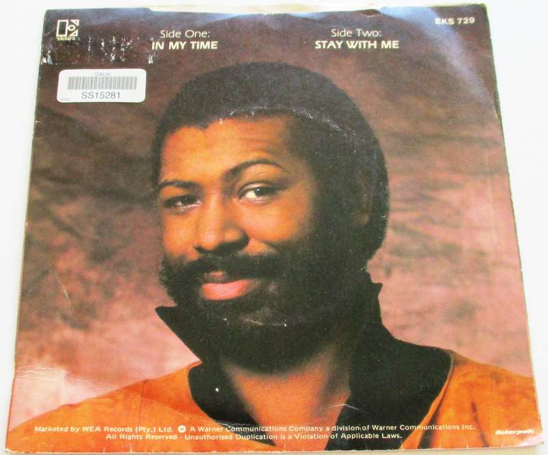 TEDDY PENDERGRASS In My Time 7` Single VINYL Record