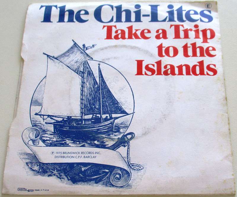 THE CHI-LITES It's Time for Love  7` Single VINYL Record