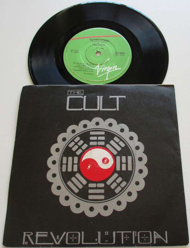 THE CULT Revolution 7` Single VINYL Record