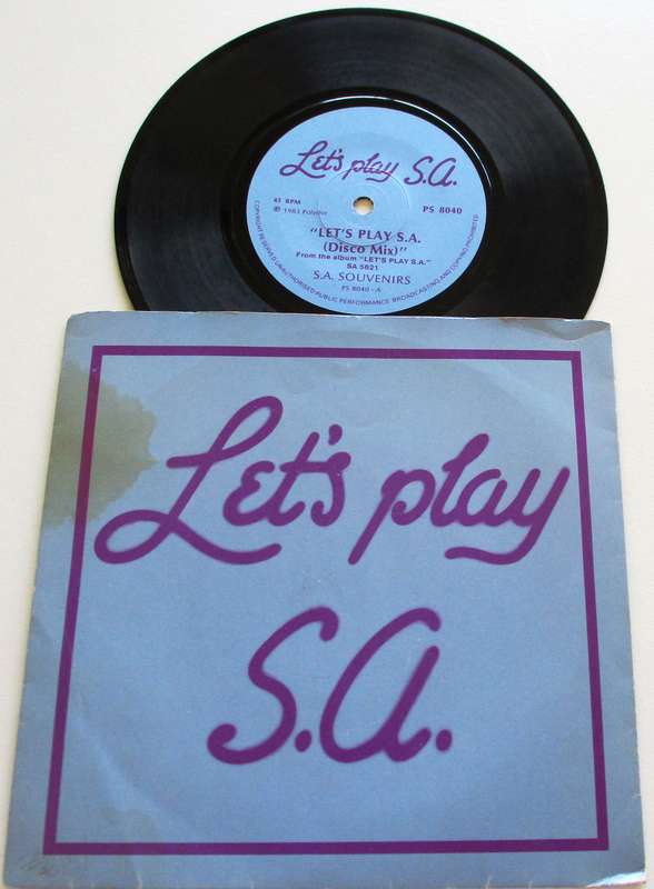 Let's Play S.A. 7` Single VINYL Record