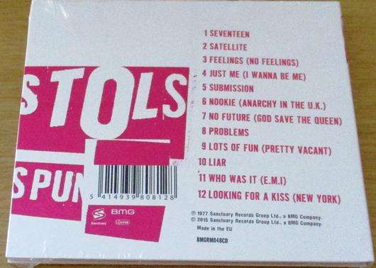 SEX PISTOLS Spunk CD