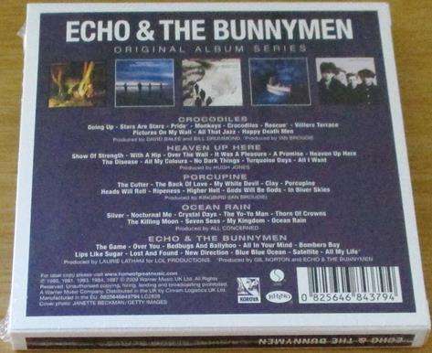ECHO & THE BUNNYMEN Original Album Series 5xCD
