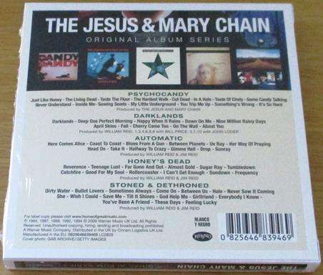 THE JESUS AND MARY CHAIN Original Album Series 5xCD BOX SET