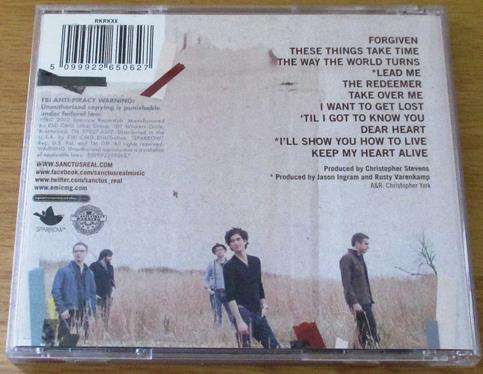 CHRISTIAN ROCK/METAL : SANCTUS REAL Pieces of a Real Heart CD [BB SHELF C/R/M]