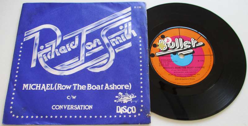 RICHARD JON SMITH Michael (Row the Boat Ashore)  7` Single VINYL Record