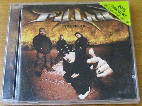 CHRISTIAN ROCK/METAL : PILLAR Fireproof CD [BB SHELF C/R/M]