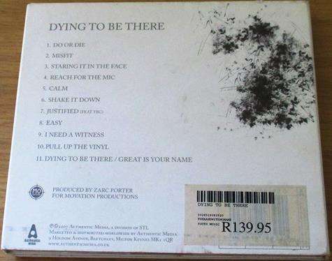 CHRISTIAN ROCK/METAL : THEBANDWITHNONAME Dying to be There John 14:2  2xCD [BB SHELF C/R/M]