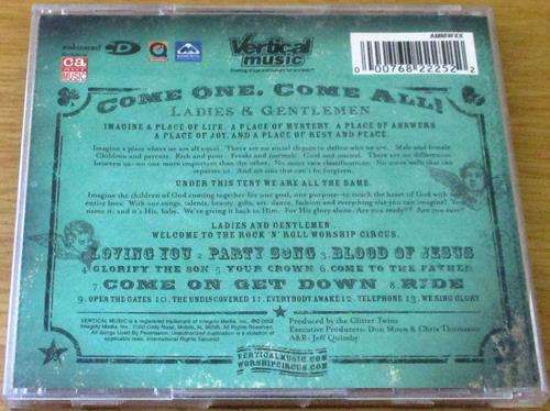 CHRISTIAN ROCK/METAL : WORSHIP CIRCUS Welcome to the Worship Circus CD [BB SHELF C/R/M]