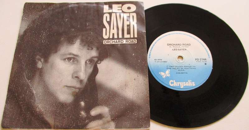 LEO SAYER Orchard Road 7` Single VINYL Record