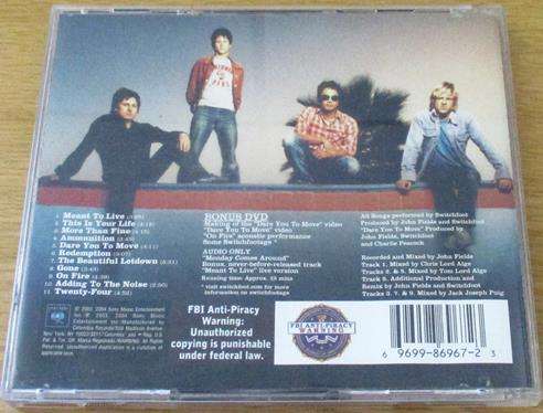 CHRISTIAN ROCK/METAL : SWITCHFOOT The Beautiful Letdown CD [BB SHELF C/R/M]