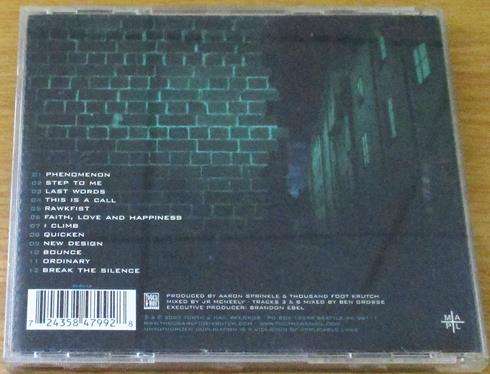 CHRISTIAN ROCK/METAL : THOUSAND FOOT KRUTCH Phenomenon CD [BB SHELF C/R/M]