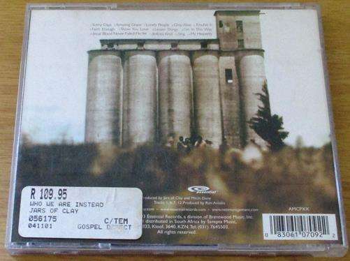CHRISTIAN ROCK/METAL : JARS OF CLAY Who We are Instead CD [BB SHELF C/R/M]