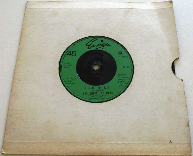 BOOMTOWN RATS I Don't Like Mondays 7` Single VINYL Record