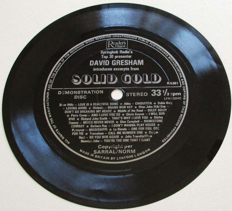 DAVID GRESHAM Solid Gold Demo 5" FLEXI