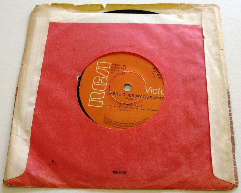ELVIS PRESLEY I Really don't want to know 7" Single Vinyl record