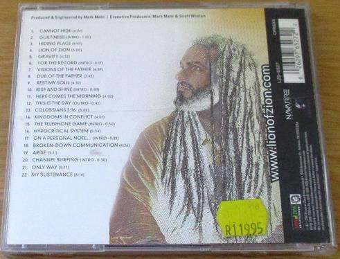 CHRISTIAN ROCK/METAL: MARK MOHR and CHRISTAFARI Gravity CD [BB SHELF C/R/M]