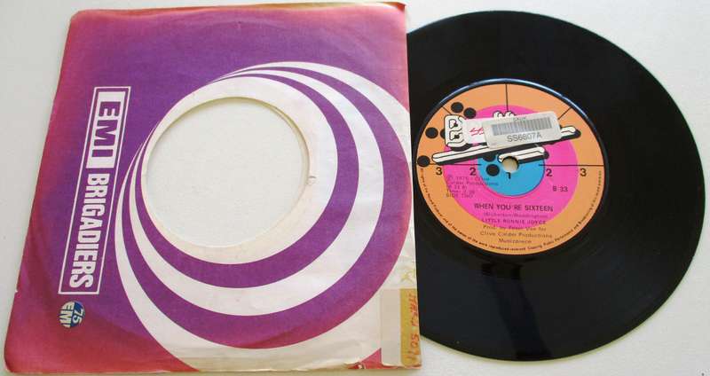 LITTLE RONNIE JOYCE  Hey Big Brother  7" Single Vinyl record