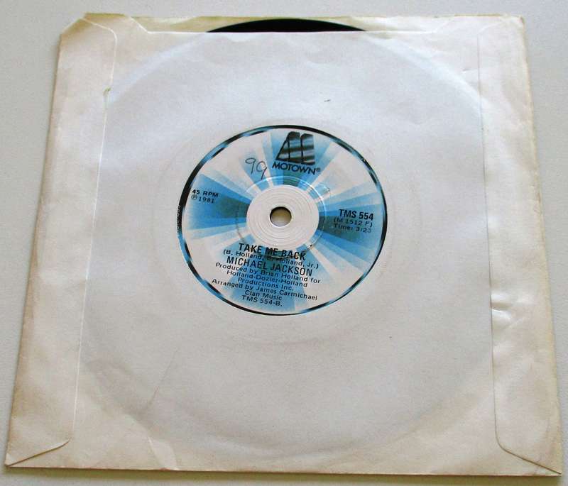 MICHAEL JACKSON One Day in your Life  7" Single Vinyl record