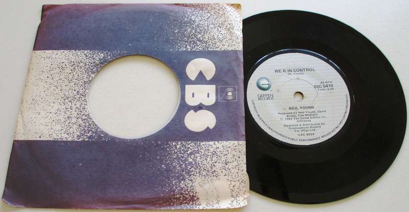 NEIL YOUNG Every Thing called Love 7" Single Vinyl record