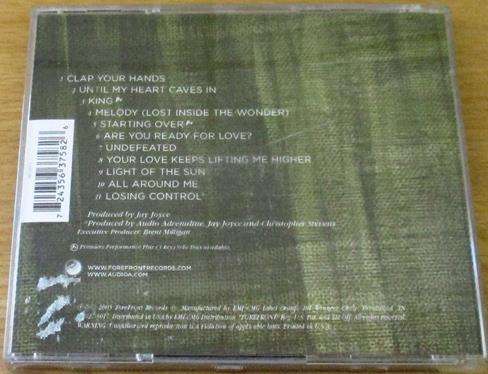 CHRISTIAN ROCK/METAL: AUDIO ADRENALINE Until my Heart Caves In CD [BB SHELF C/R/M]
