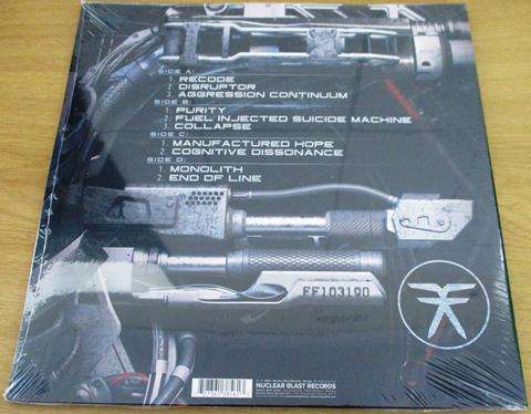 FEAR FACTORY Aggression Continuum 2xLP VINYL Record