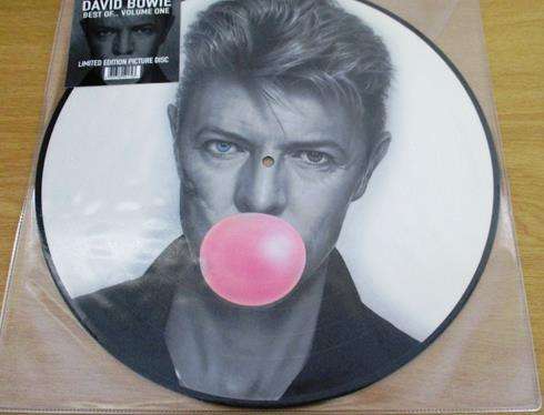 DAVID BOWIE Best Of Volume One PICTURE DISC LP VINYL Record