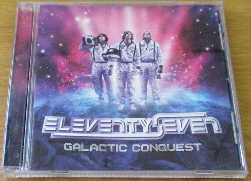 CHRISTIAN ROCK/METAL: ELEVENTY SEVEN Galactic Conquest CD [BB SHELF C/R/M]