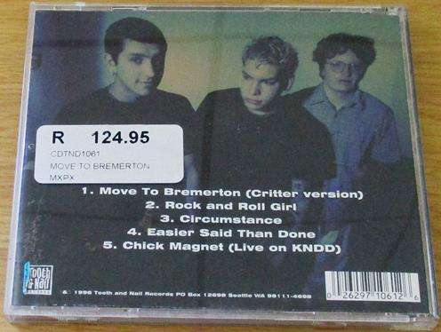 CHRISTIAN ROCK/METAL: MXPX Move to Bremerton CD [BB SHELF C/R/M]