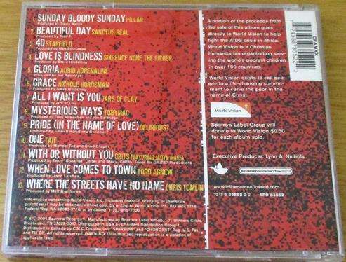 CHRISTIAN ROCK/METAL: ARTISTS UNITED FOR AFRICA In the Name of Love CD [BB SHELF C/R/M]