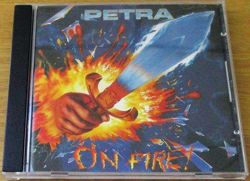 CHRISTIAN ROCK/METAL: PETRA On Fire! CD [BB SHELF C/R/M]