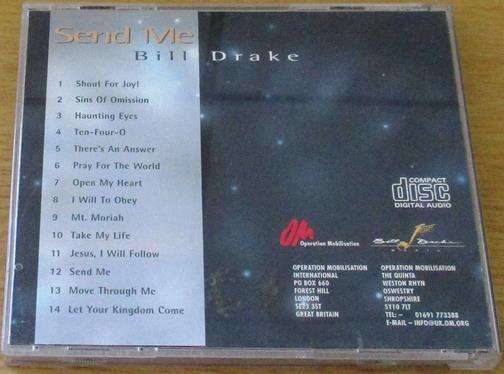 CHRISTIAN ROCK/METAL: BILL DRAKE Send MeCD [BB SHELF C/R/M]