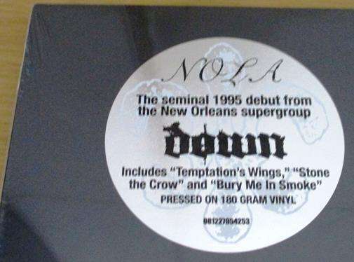 DOWN Nola 2xLP VINYL Record