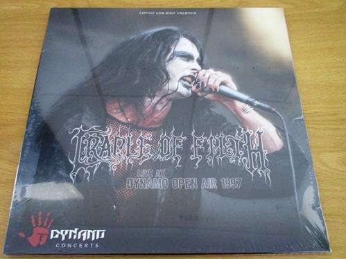 CRADLE OF FILTH Live at Dynamo Open Air 1997 SMOKEY GREY LP VINYL Record