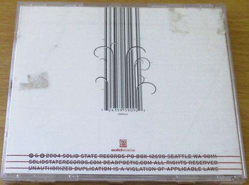 CHRISTIAN ROCK/METAL: DEAD POETIC New Medicines CD [BB SHELF C/R/M]