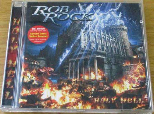 CHRISTIAN ROCK/METAL: ROB ROCK Holy Hell 2xCD [BB SHELF C/R/M]