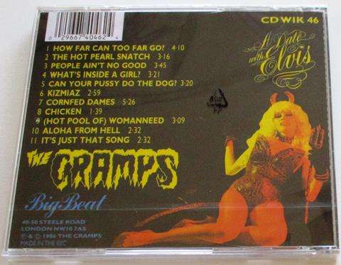THE CRAMPS A Date with Elvis CD