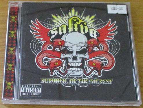 CHRISTIAN ROCK/METAL: SALVA Survival of the Sickest CD [BB SHELF C/R/M]