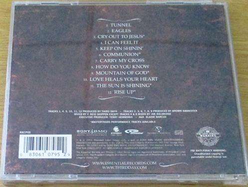CHRISTIAN ROCK/METAL: THIRD DAY Wherever You Are CD [BB SHELF C/R/M]